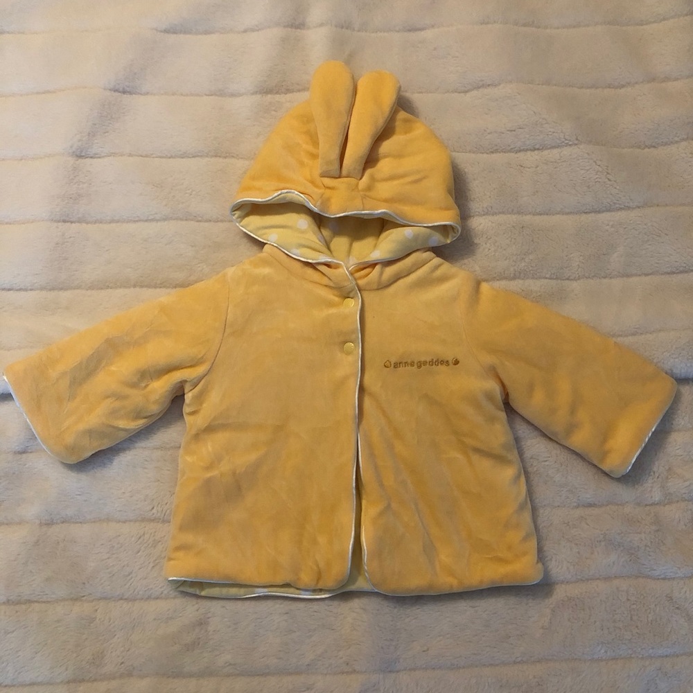 Ann Geddes Yellow Bunny Coat